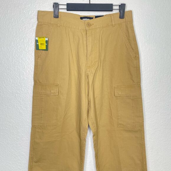 RSQ Kids Boys Pants Size 20 Khaki Loose Wide Leg Casual Lightweight Cargo - Picture 13 of 16